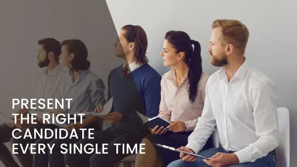 Recruitment consultant reviewing technical hiring requirements with a client to identify must-have skills, improve candidate screening, and increase successful IT placements.